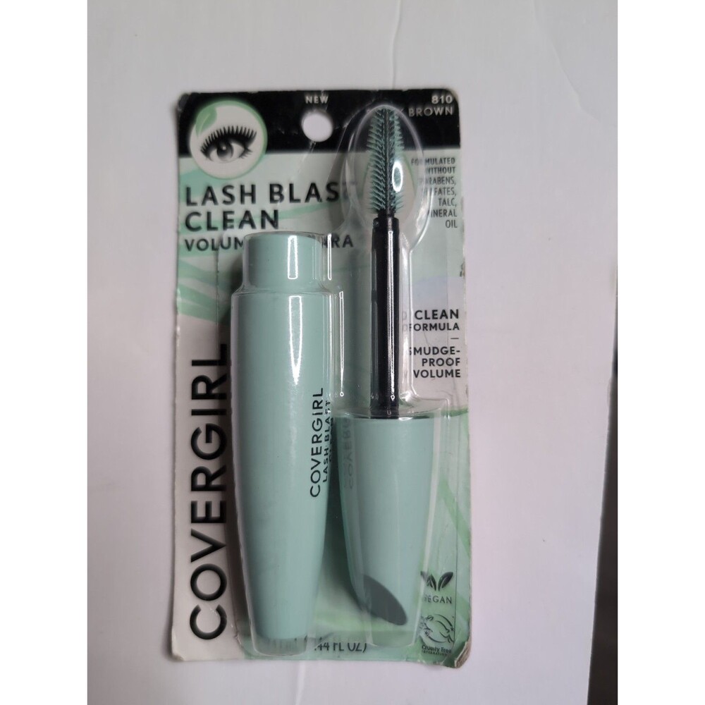 COVERGIRL Lash Blast Clean Formula Volume Mascara 810 Black Brown Smudge Proof